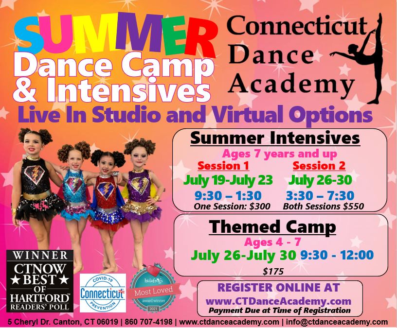 Connecticut Dance Academy Summer Dance Camp