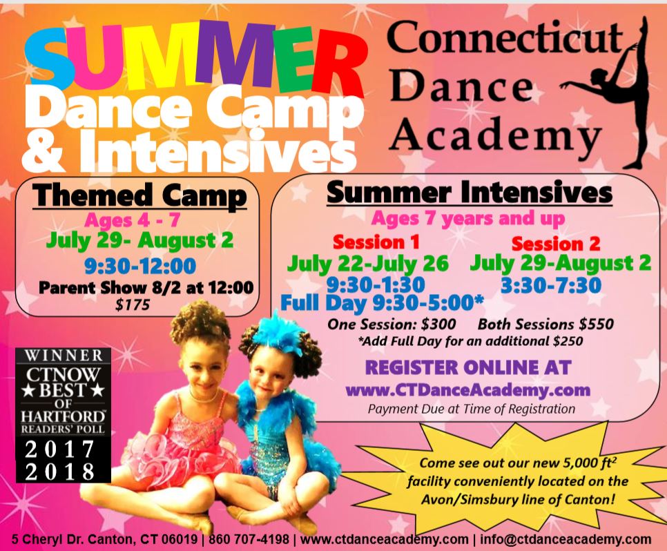 2019 Summer Dance Camp – Connecticut Dance Academy